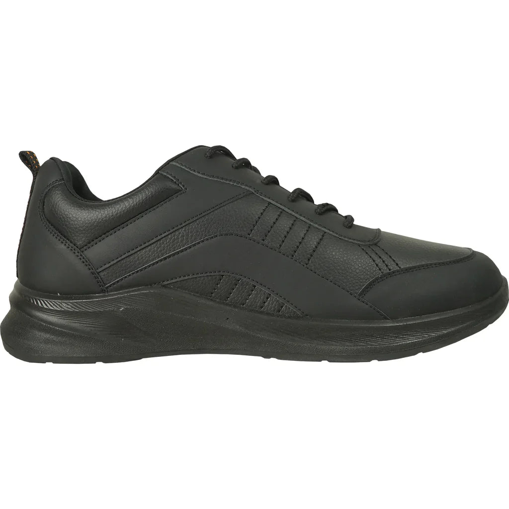 VANGELO Men Slip Resistant Shoe JIMMY-4 Black-3