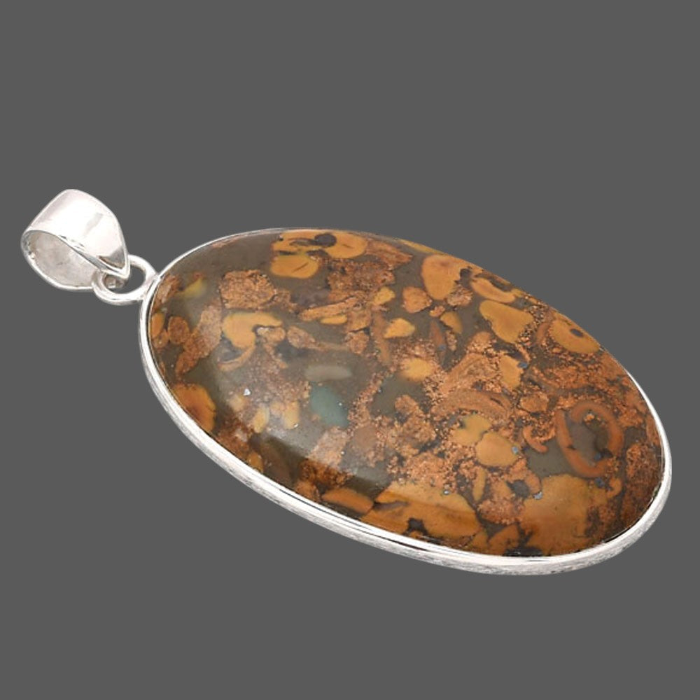 Natural Bamboo Jasper Pendant P-1001 SDP154440