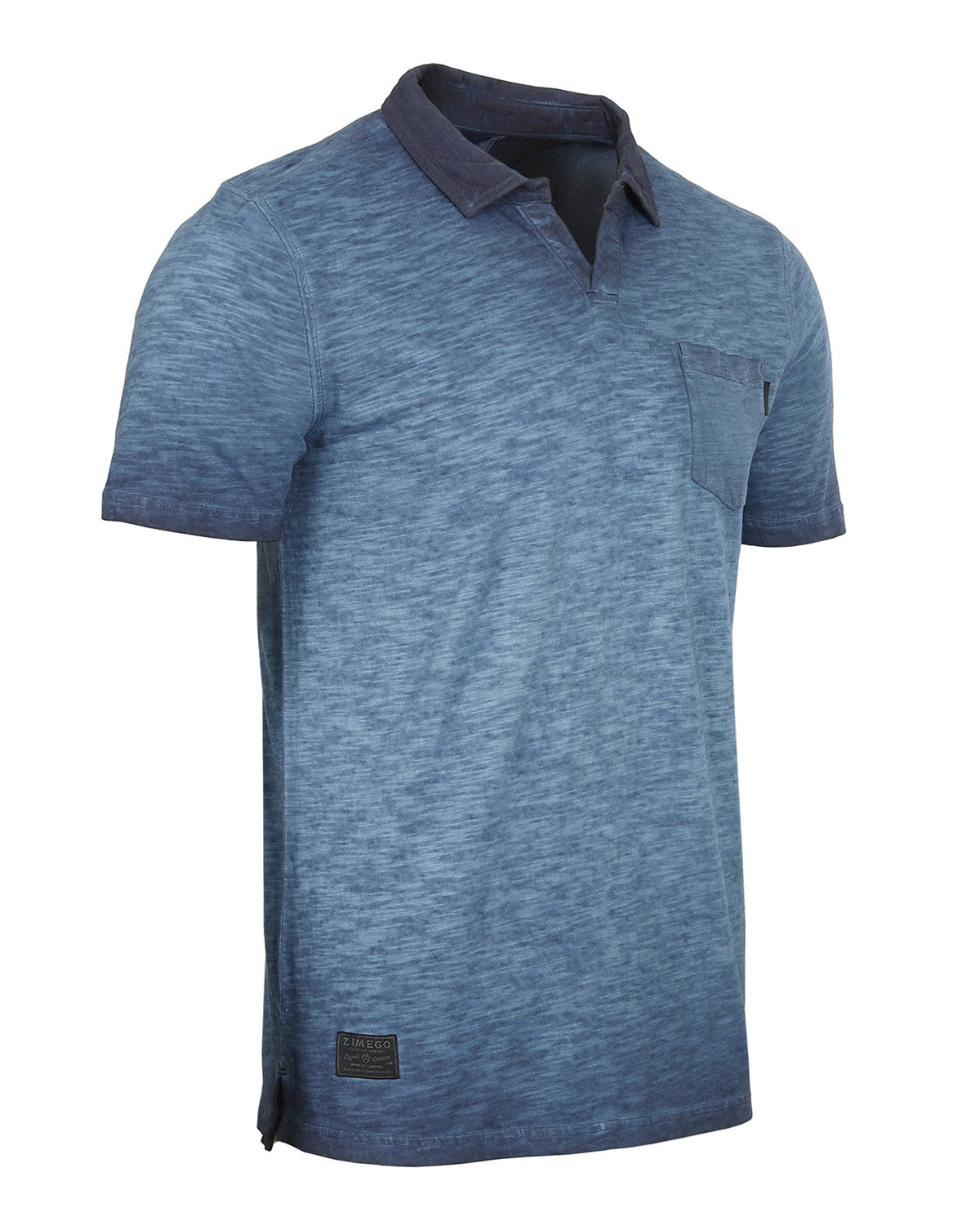 VINTAGE GARMENT DYED SHORT SLEEVE POLO SHIRTS