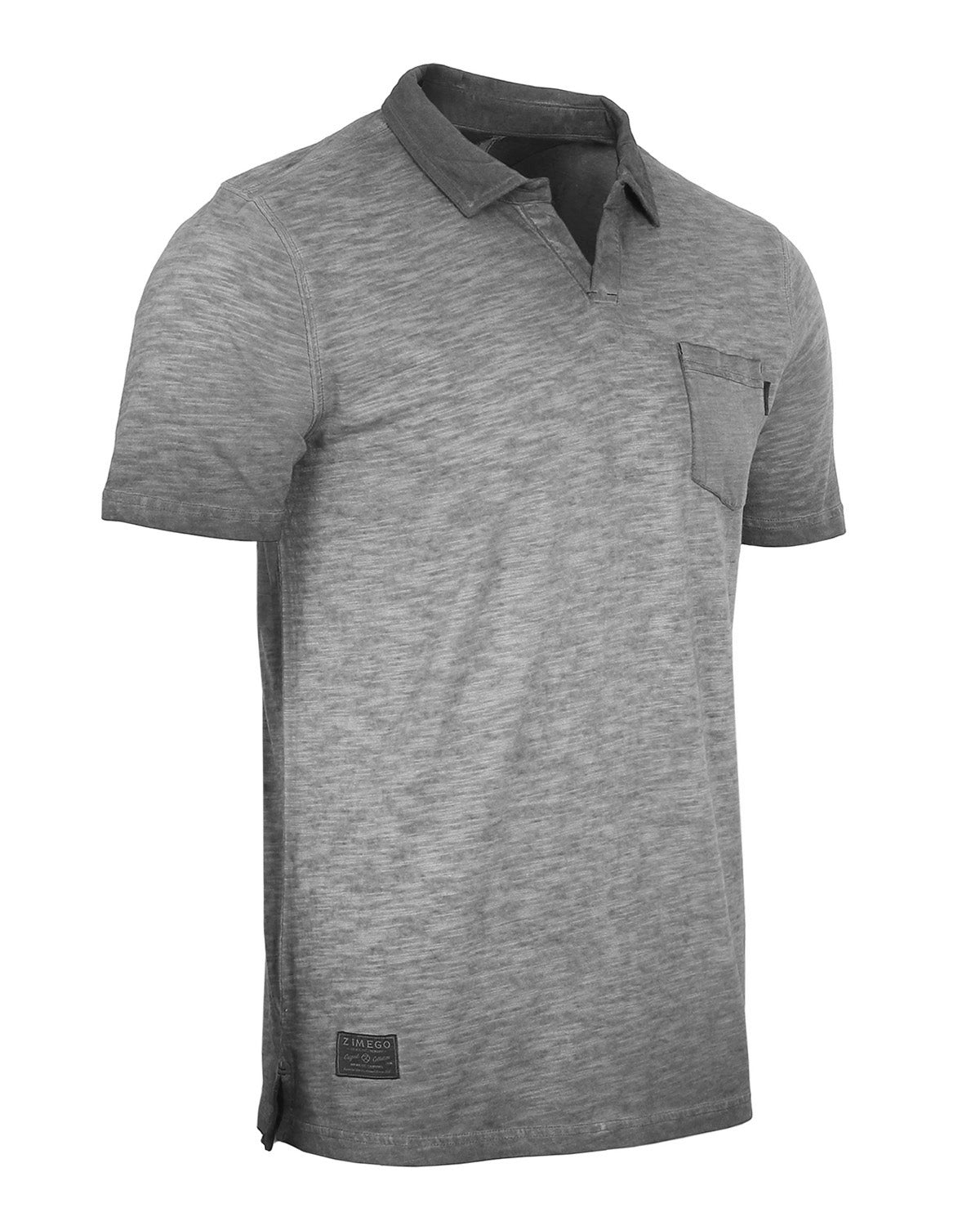 VINTAGE GARMENT DYED SHORT SLEEVE POLO SHIRTS